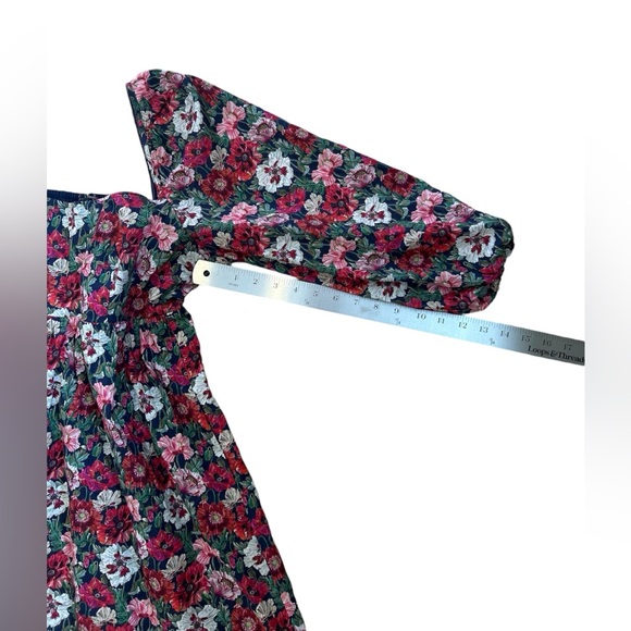 J. Crew Puff-sleeve mini dress in Liberty® poppy Amelie floral - Picture 6 of 6